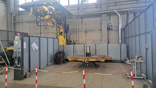 stazione robotizzata impianto robotizzato taglio e saldatura